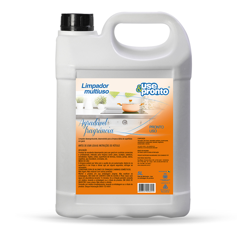 LIMPADOR MULTI USO 5L PRONTO USO - USE PRONTO RENKO